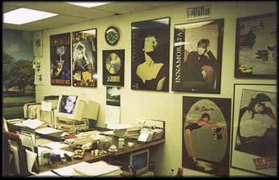 Pat Benatar poster wall